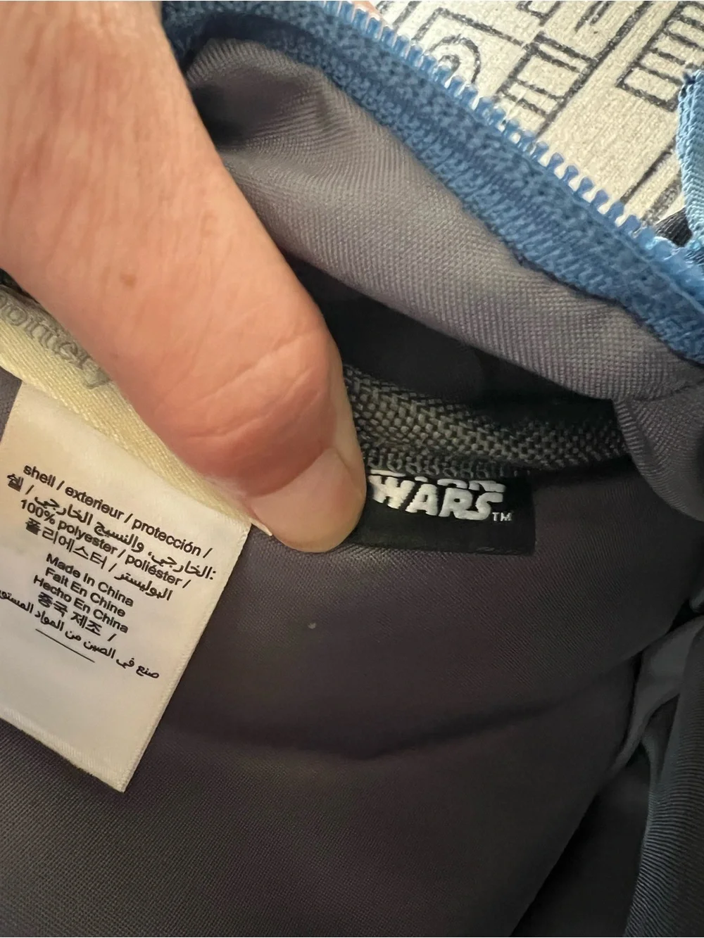 Pottery barn kids Star Wars backpack